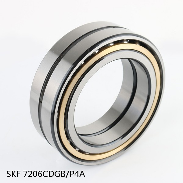 7206CDGB/P4A SKF Super Precision,Super Precision Bearings,Super Precision Angular Contact,7200 Series,15 Degree Contact Angle