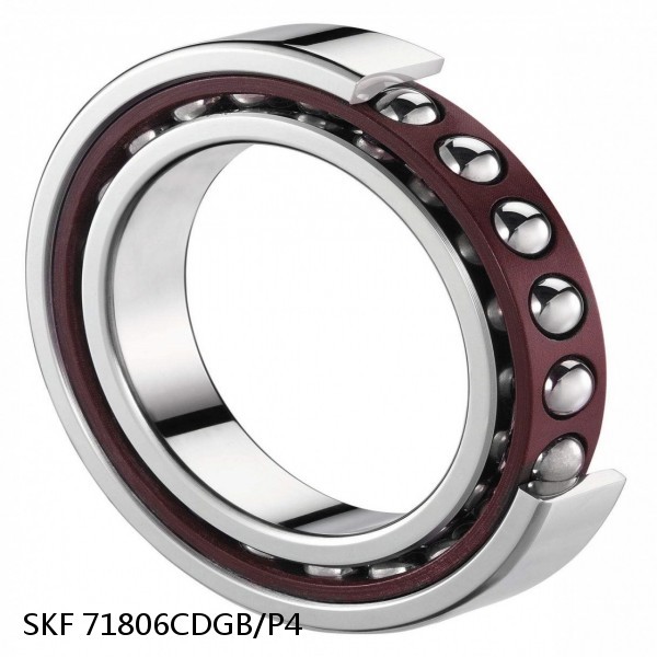 71806CDGB/P4 SKF Super Precision,Super Precision Bearings,Super Precision Angular Contact,71800 Series,15 Degree Contact Angle