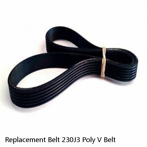 Replacement Belt 230J3 Poly V Belt