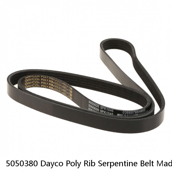 5050380 Dayco Poly Rib Serpentine Belt Made In USA 5PK0965 Length 38