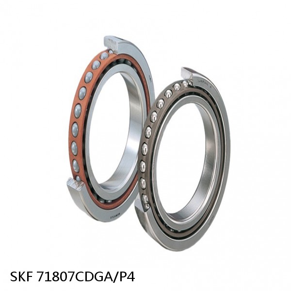 71807CDGA/P4 SKF Super Precision,Super Precision Bearings,Super Precision Angular Contact,71800 Series,15 Degree Contact Angle