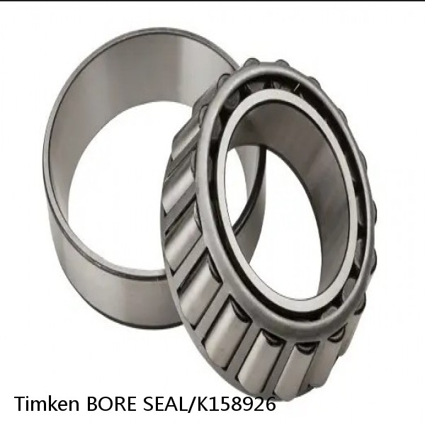 BORE SEAL/K158926 Timken Tapered Roller Bearing #1 small image