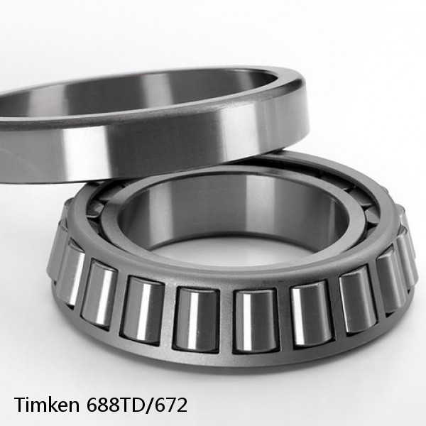 688TD/672 Timken Tapered Roller Bearing