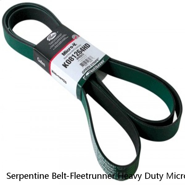 Serpentine Belt-Fleetrunner Heavy Duty Micro-V Belt Gates K081264HD #1 small image
