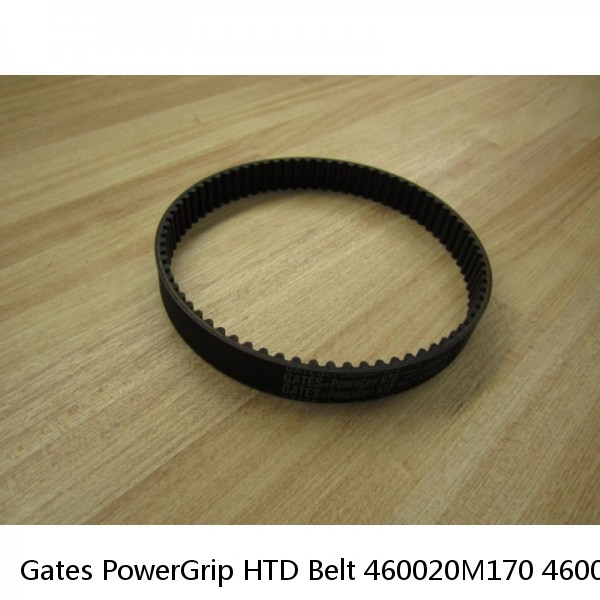 Gates PowerGrip HTD Belt 460020M170 4600-20M-170  Made in USA  (NEW) #1 small image