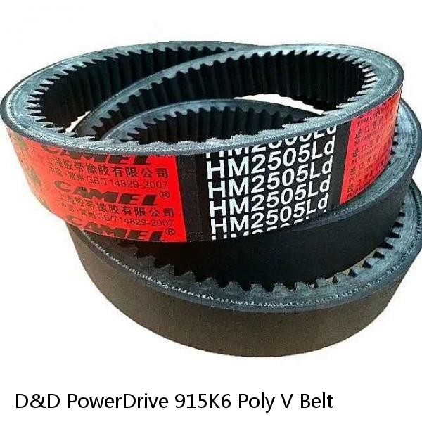 D&D PowerDrive 915K6 Poly V Belt #1 small image