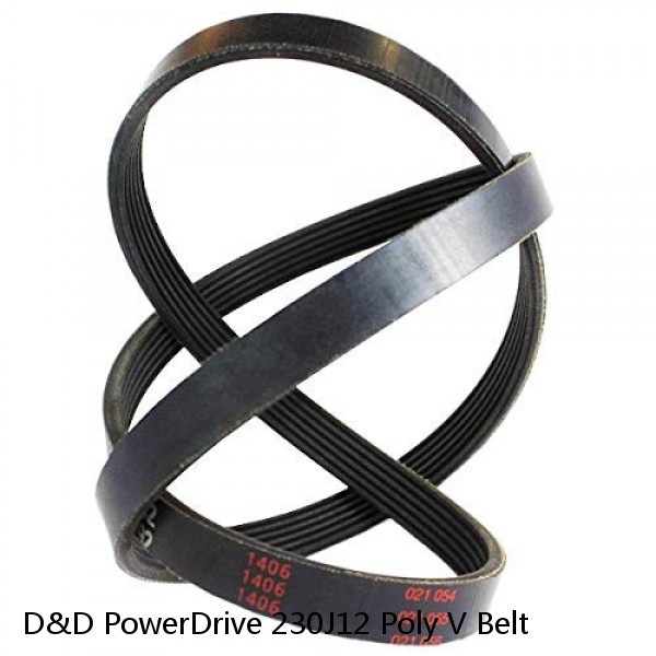 D&D PowerDrive 230J12 Poly V Belt