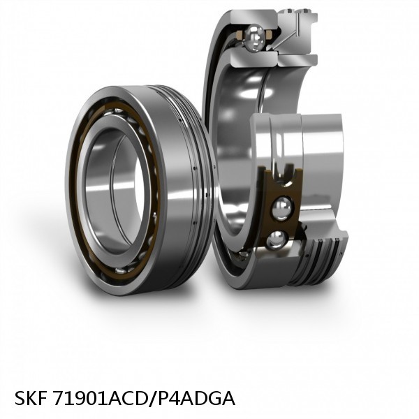 71901ACD/P4ADGA SKF Super Precision,Super Precision Bearings,Super Precision Angular Contact,71900 Series,25 Degree Contact Angle #1 image