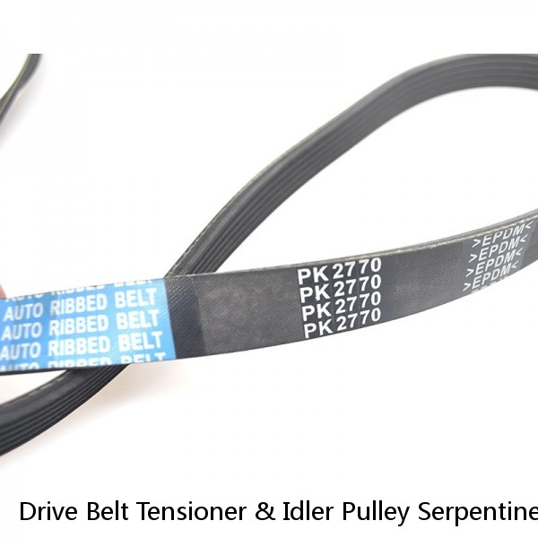 Drive Belt Tensioner & Idler Pulley Serpentine Belt Kit Fit for Mercedes Benz  #1 image