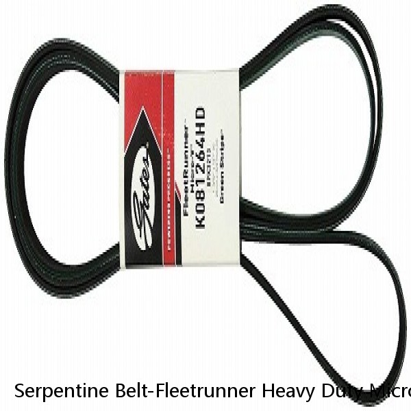 Serpentine Belt-Fleetrunner Heavy Duty Micro-V Belt Gates K060588HD #1 image