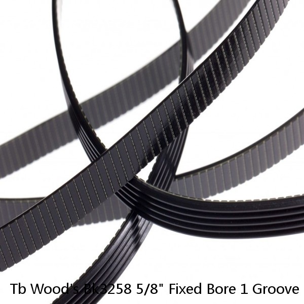 Tb Wood's Bk3258 5/8" Fixed Bore 1 Groove Standard V-Belt Pulley 3.35 In Od #1 image
